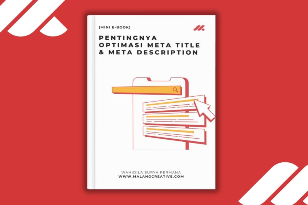 Ebook SEO Pentingnya Optimasi Meta Title & Meta Description