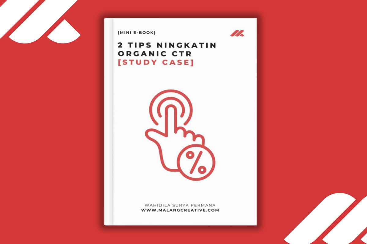 Ebook SEO Tips Ningkatin Organic CTR [Study Case]